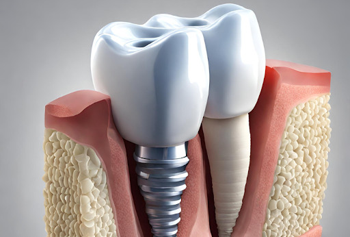 Bone grafting procedure for dental implants